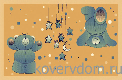 Детский ковер Пушистые медвежата 4284-51