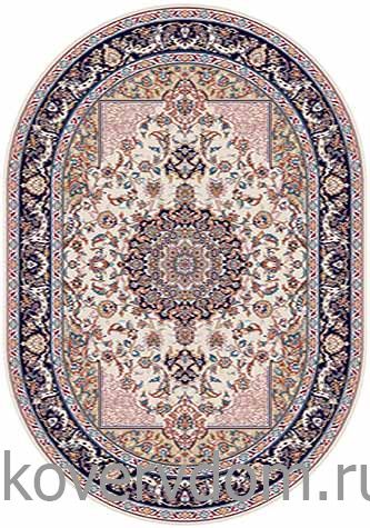 Ковер SHAHREZA d212 CREAM-NAVY Овал Ковер SHAHREZA d212 CREAM-NAVY Овал