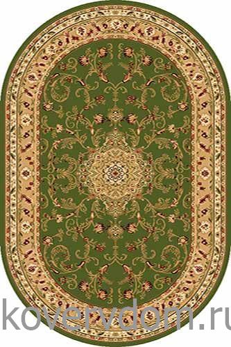 Ковер VALENCIA D115 GREEN MP ОВАЛ