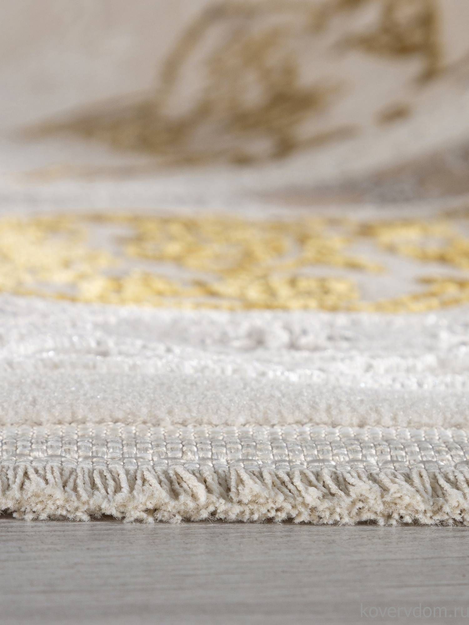 Ковер ZARINA A064A CREAM / GOLD FDY Овал