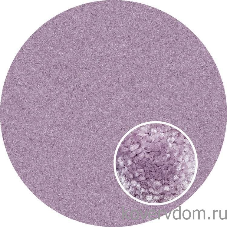 Ковер SHAGGY ULTRA S600 LIGHT PURPLE Круг Ковер SHAGGY ULTRA S600 LIGHT PURPLE Круг