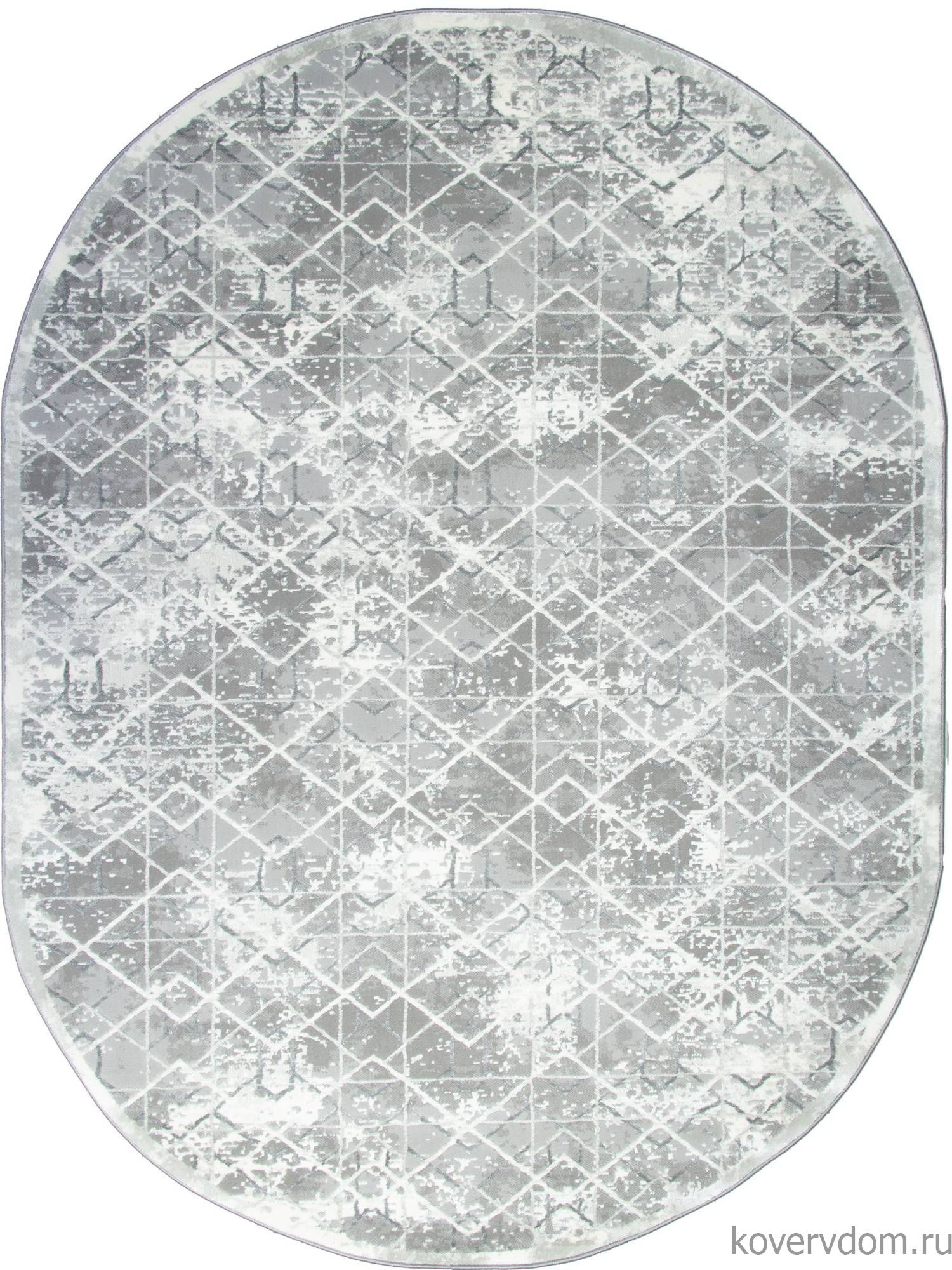 Ковер ARMINA GA033G GREY / GREY Овал