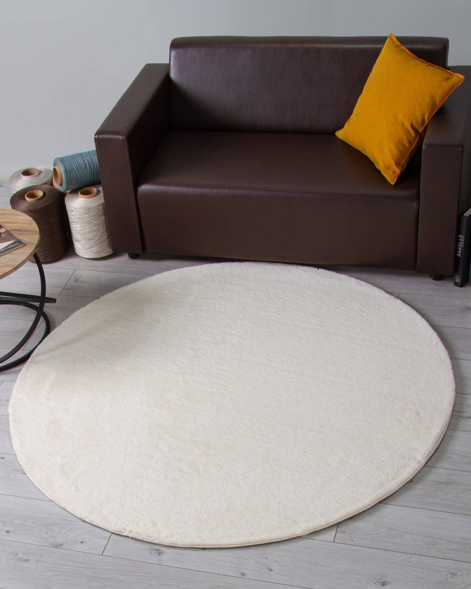 Ковер RABBIT LUXE PX2001 CREAM Круг Ковер RABBIT LUXE PX2001 CREAM Круг