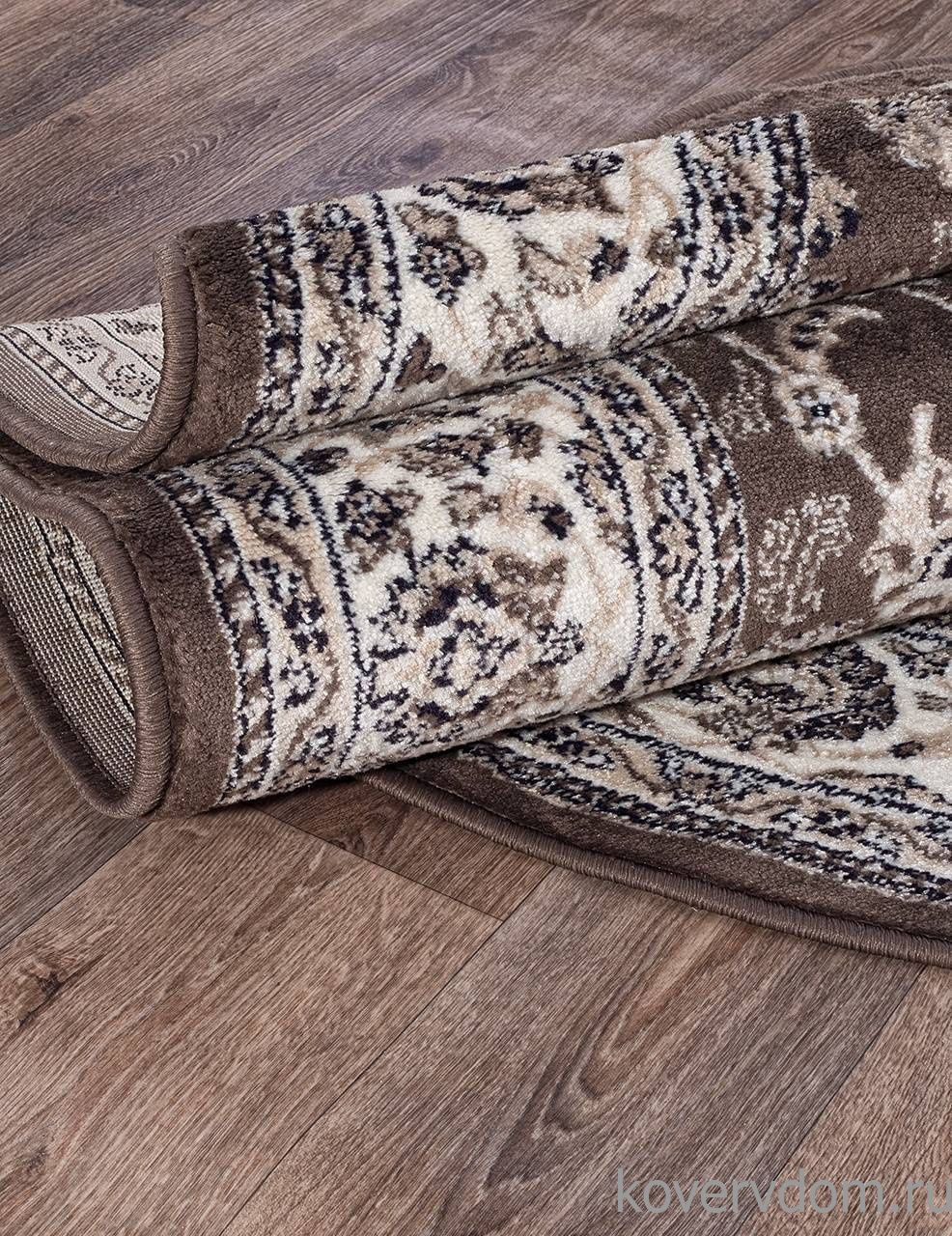 Ковер VALENCIA DELUXE D251 BROWN Овал