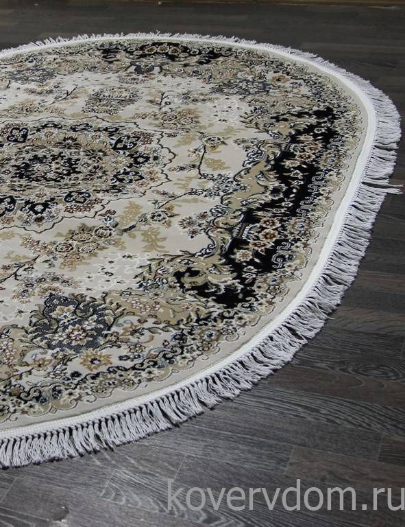 Ковер SHAHREZA d211 CREAM-NAVY Овал Ковер SHAHREZA d211 CREAM-NAVY Овал