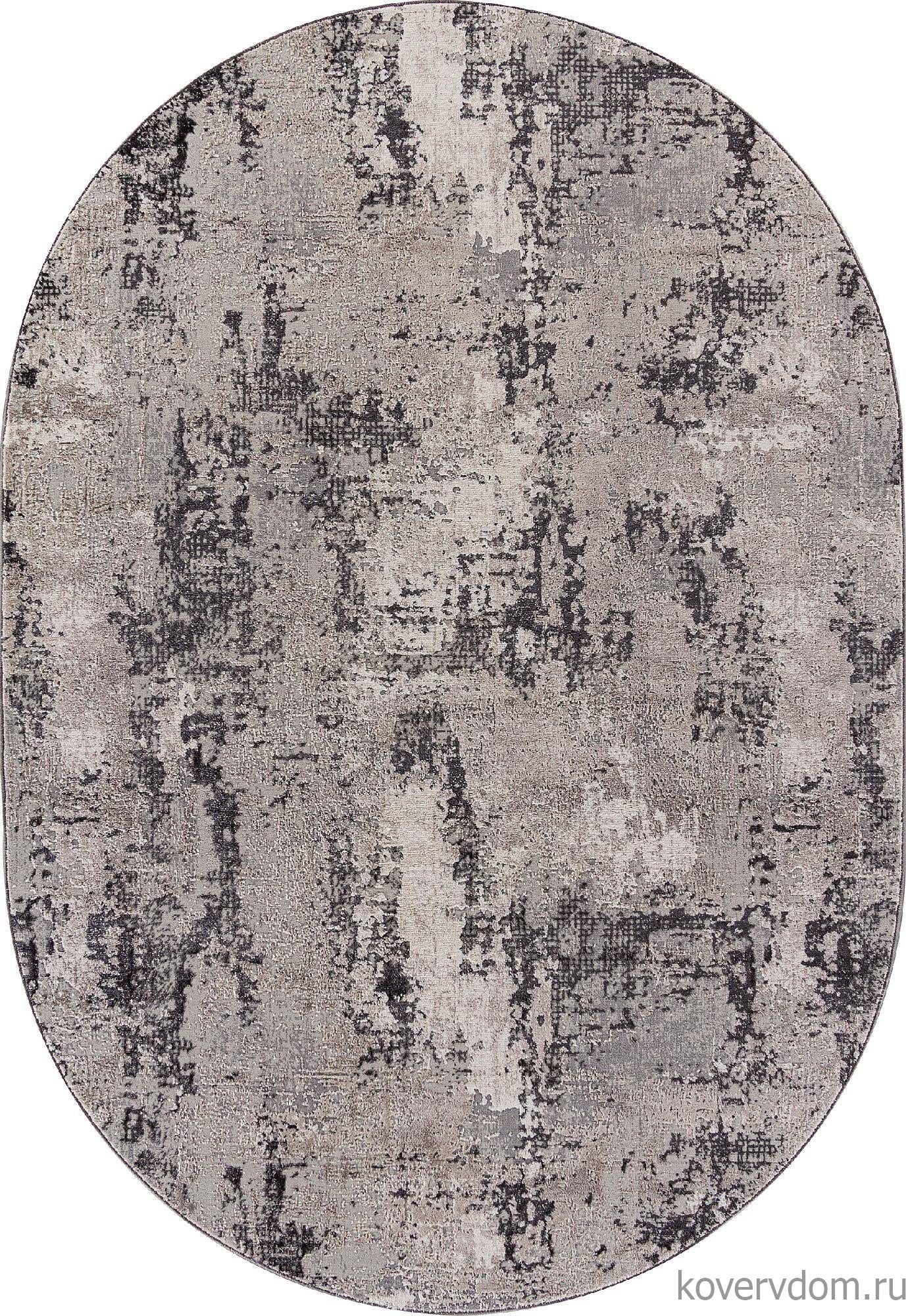 Ковер BRAND 38871 995 GREY / GREY Овал