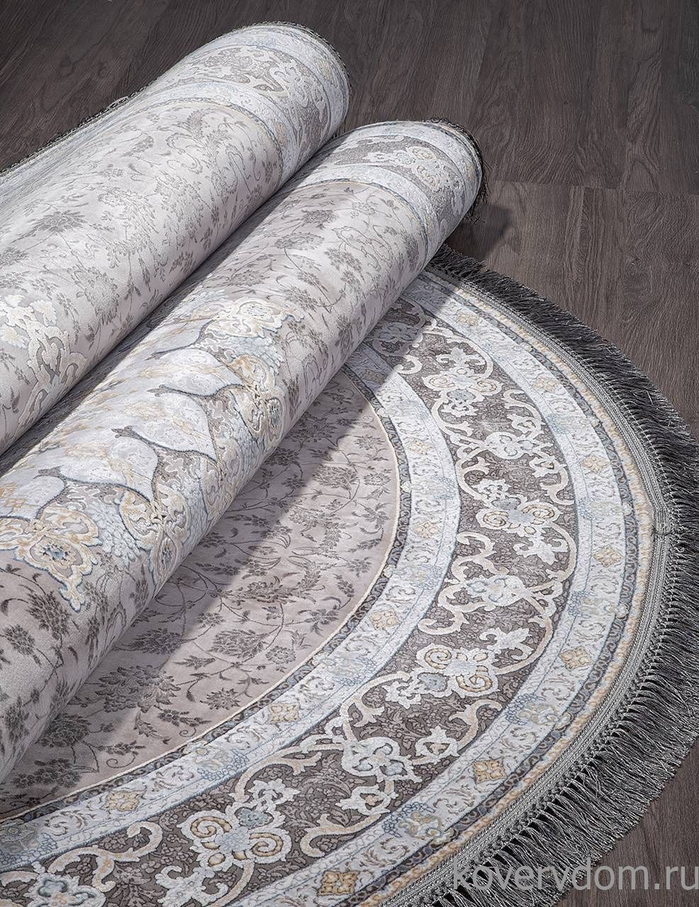 Ковер FARSI 1200 259 LIGHT GRAY Овал Ковер FARSI 1200 259 LIGHT GRAY Овал