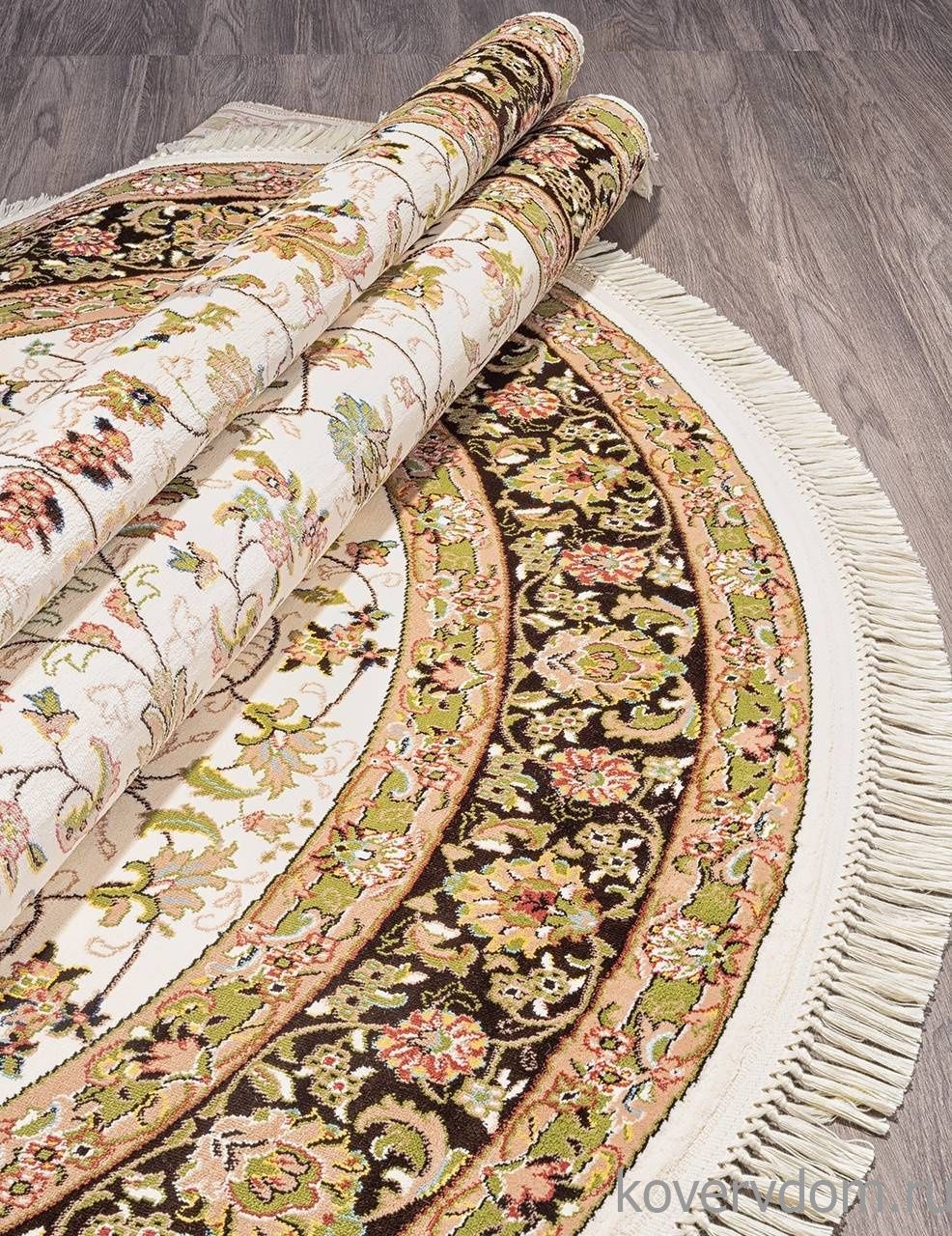 Ковер ARAVIA 5471 CREAM-BROWN Овал Ковер ARAVIA 5471 CREAM-BROWN Овал