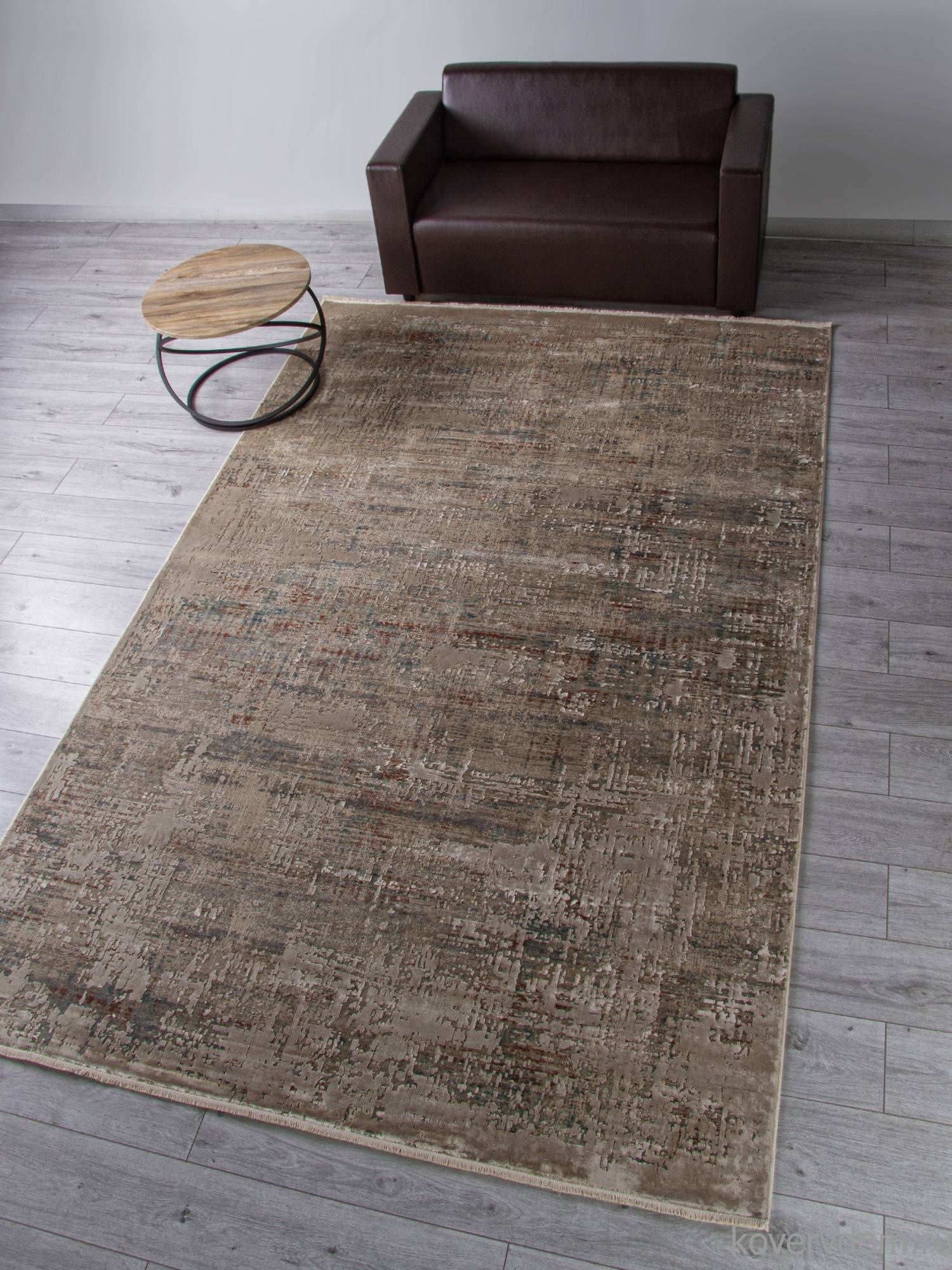 Ковер ROYAL G381J2 BEIGE / D.GREY Ковер ROYAL G381J2 BEIGE / D.GREY