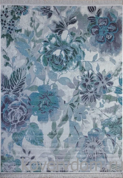 Ковер из вискозы и хлопка с цветами ROYAL PALACE 2020 R 17006 6767 Ковер из вискозы и хлопка с цветами ROYAL PALACE 2020 R 17006 6767