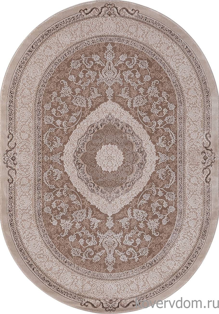 Ковер ARMINA 03874B BROWN / BROWN Овал