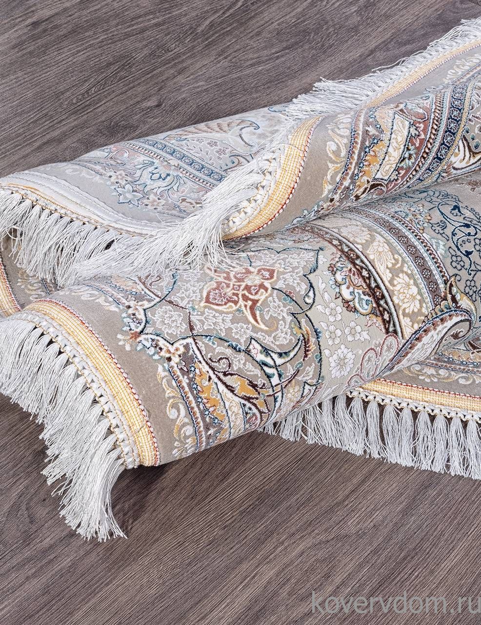 Ковер FARSI 1500 144 LIGHT GRAY Круг Ковер FARSI 1500 144 LIGHT GRAY Круг