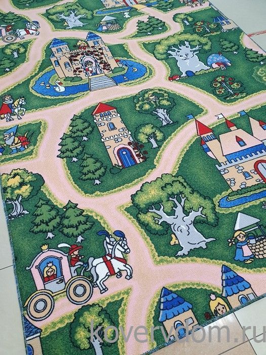 Детский ковер-палас  Сказочный городок 