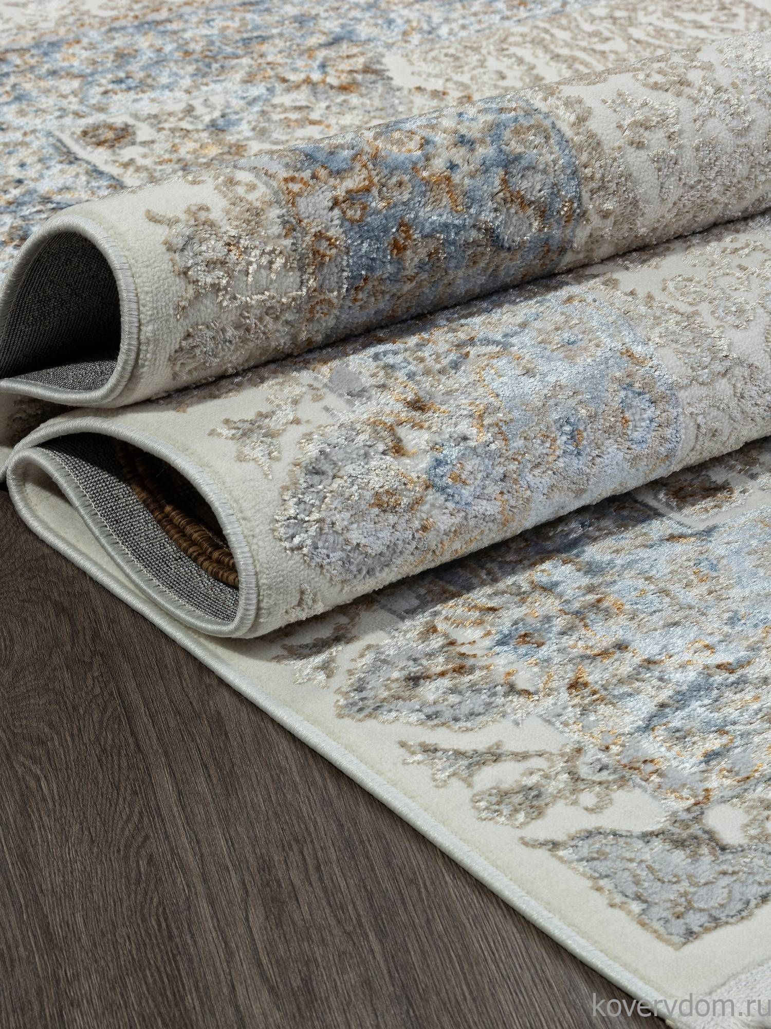 Ковер SAHARA 06066A L.BLUE FDY / CREAM HB