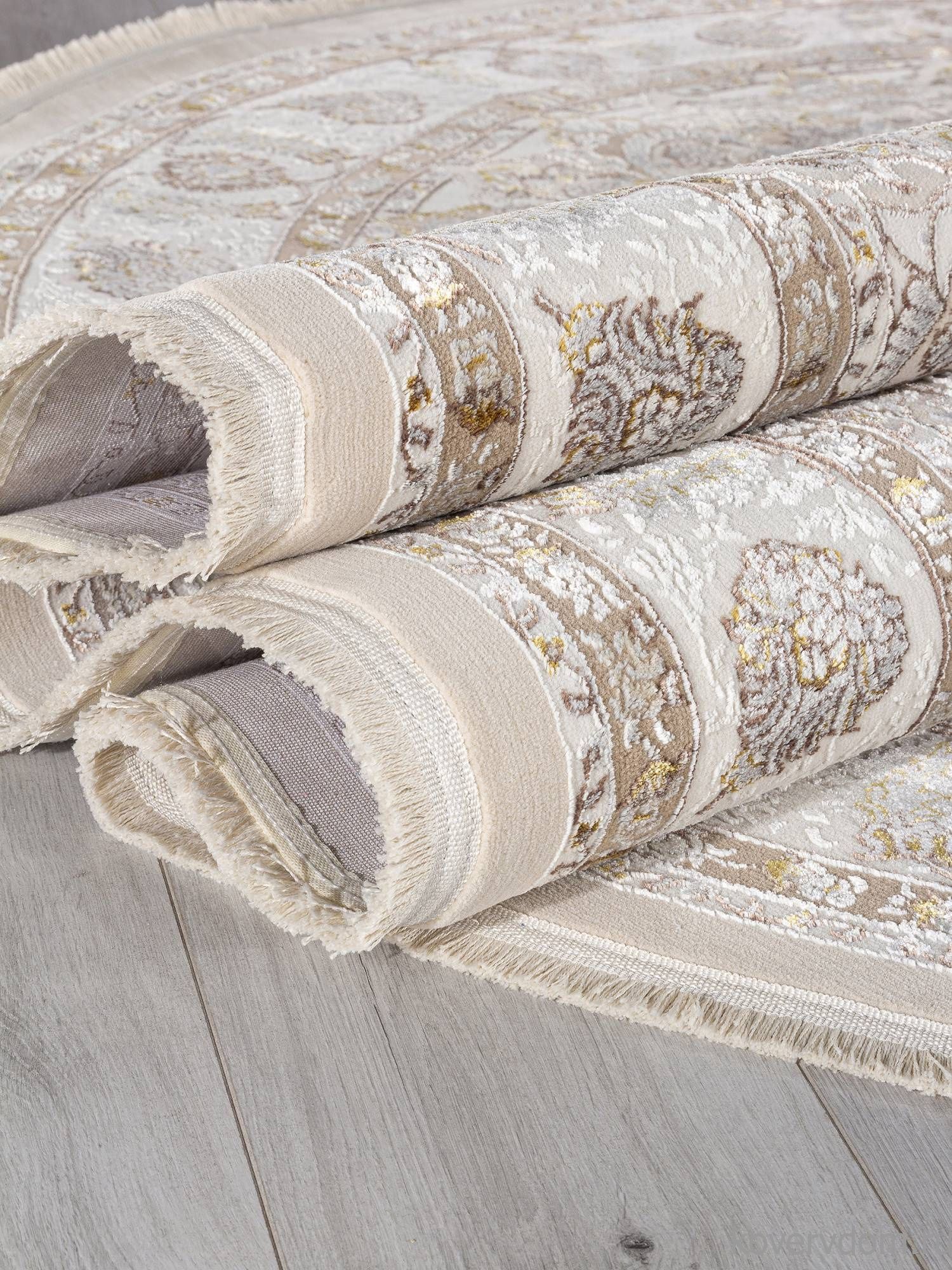 Ковер ZARINA A050B L.BEIGE / CREAM Овал Ковер ZARINA A050B L.BEIGE / CREAM Овал