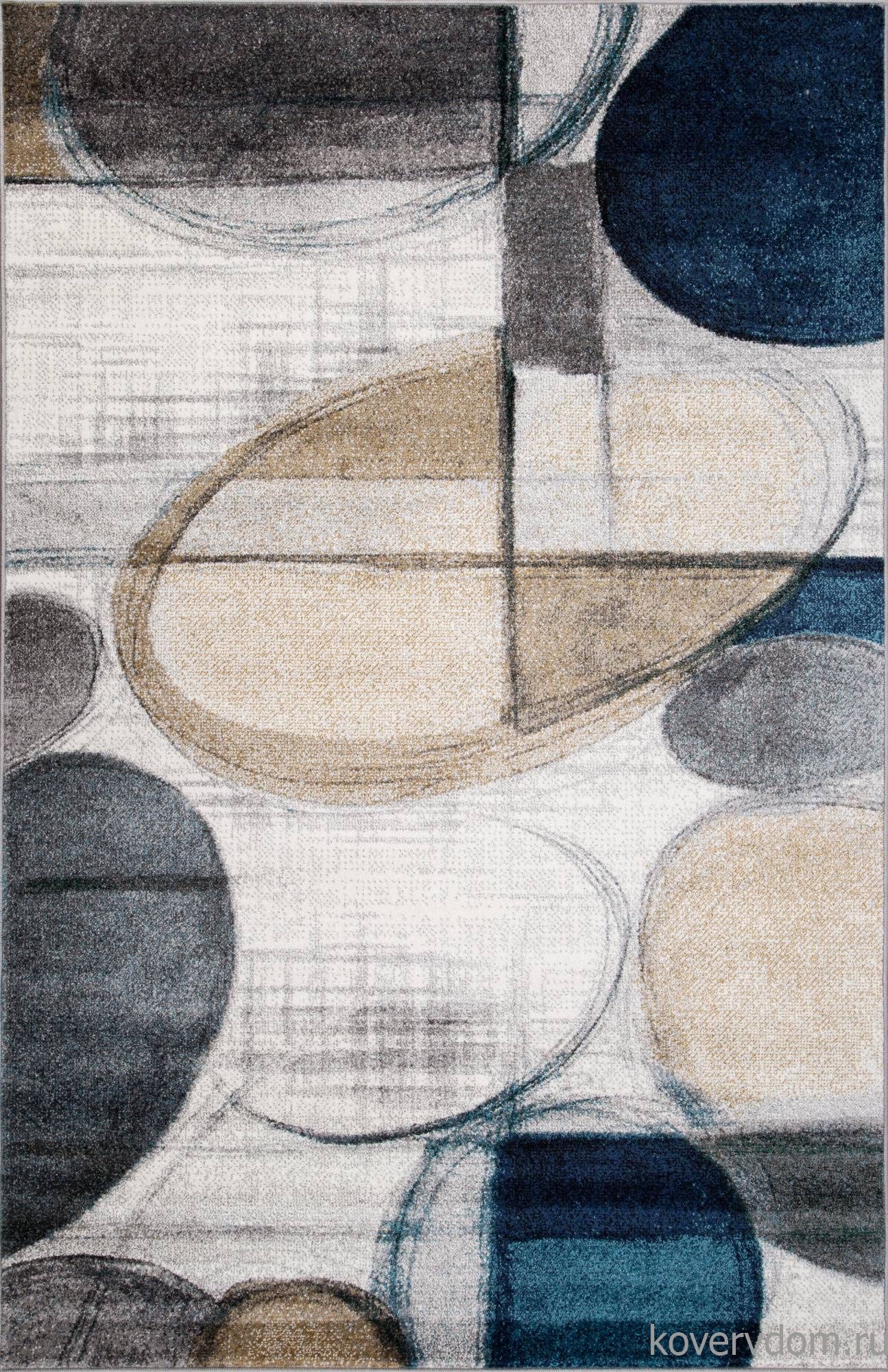 Ковер LONDON D817 GRAY-BLUE