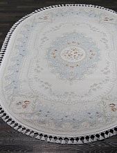 Ковер HUNKAR 07926T BLUE / BLUE Овал