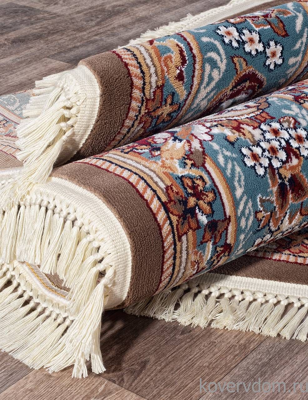 Ковер SHAHREZA D727 BROWN Овал Ковер SHAHREZA D727 BROWN Овал