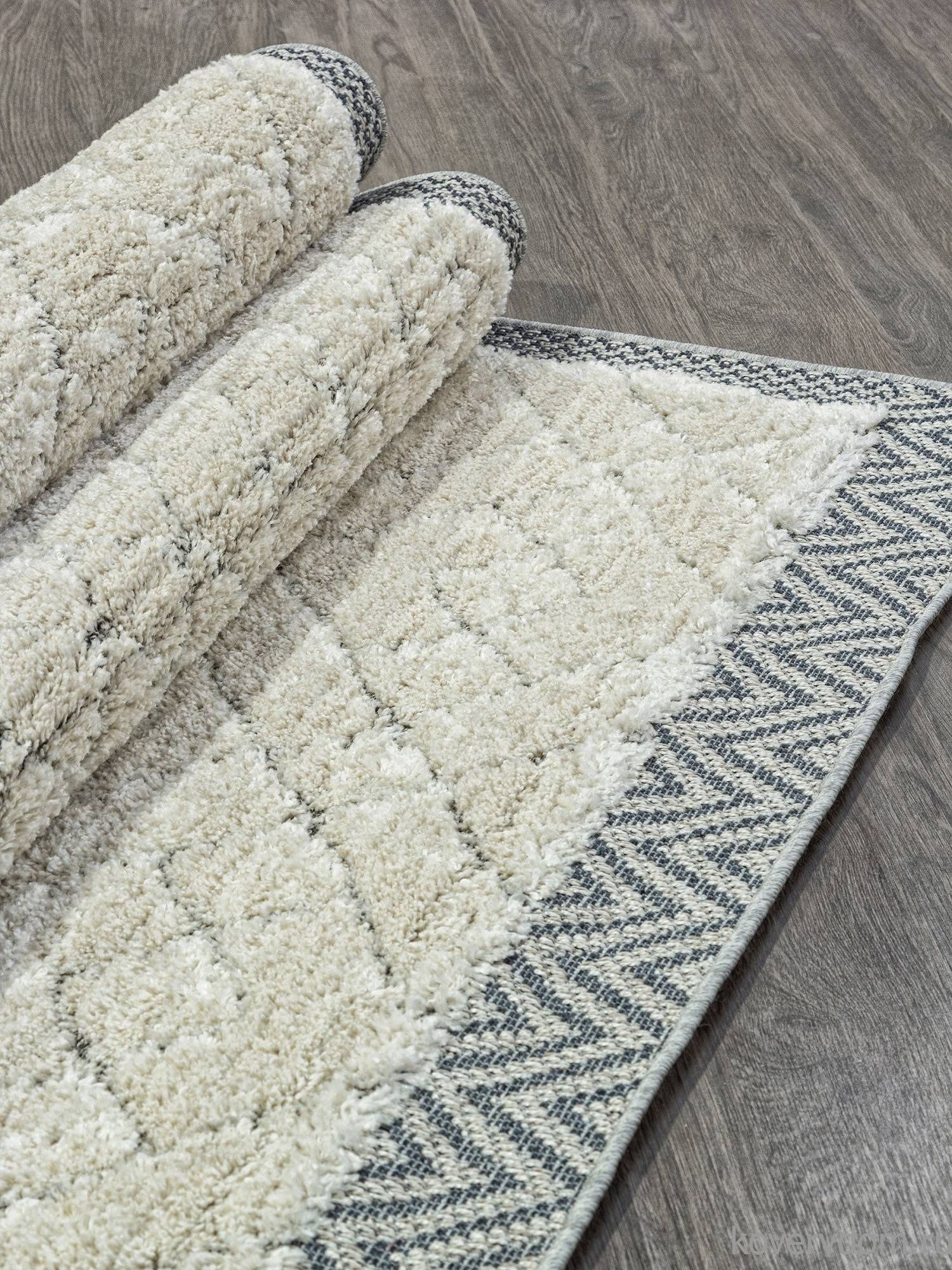 Ковер TUNIS 5682A WHITE / L.GRAY Ковер TUNIS 5682A WHITE / L.GRAY