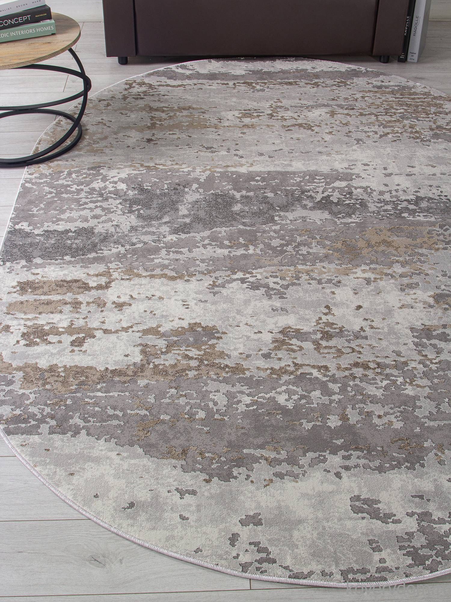 Ковер GRAFF 2788 GRAY-BEIGE Овал