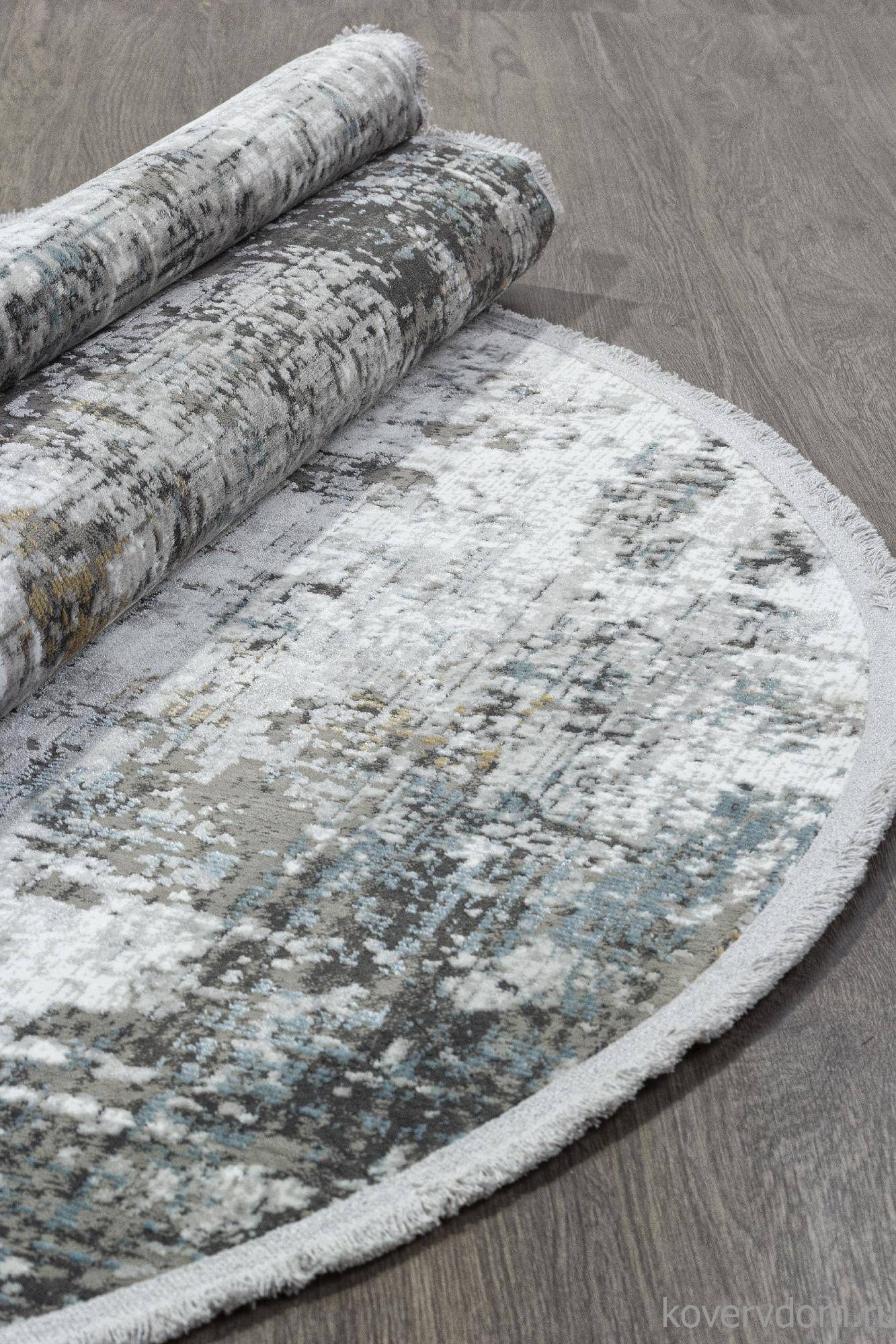 Ковер LORENZO C269AJ GREY / BLUE Овал Ковер LORENZO C269AJ GREY / BLUE Овал