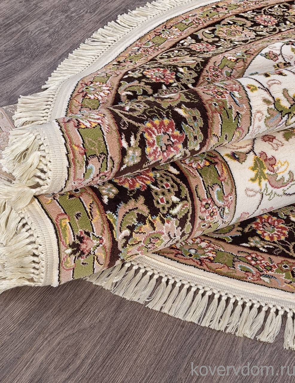 Ковер ARAVIA 5471 CREAM-BROWN Овал Ковер ARAVIA 5471 CREAM-BROWN Овал