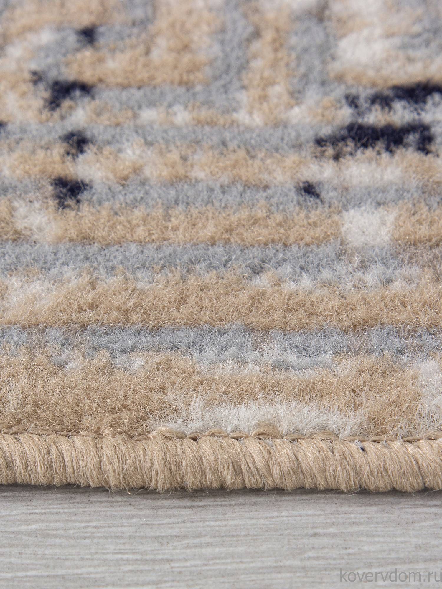 Ковер PRAGA 06022A TOZ GRI / NAVY Овал