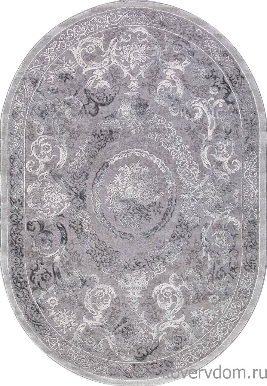 Ковер ARMINA 03760A GREY / GREY Овал Ковер ARMINA 03760A GREY / GREY Овал