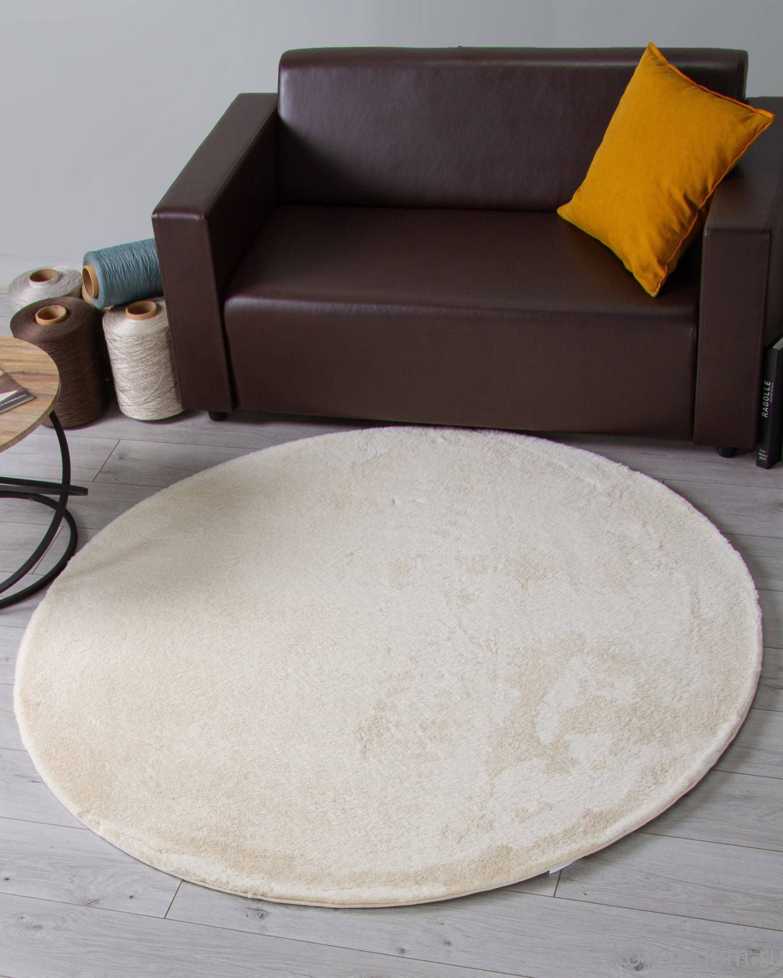 Ковер RABBIT LUXE PX2001 CREAM Круг Ковер RABBIT LUXE PX2001 CREAM Круг