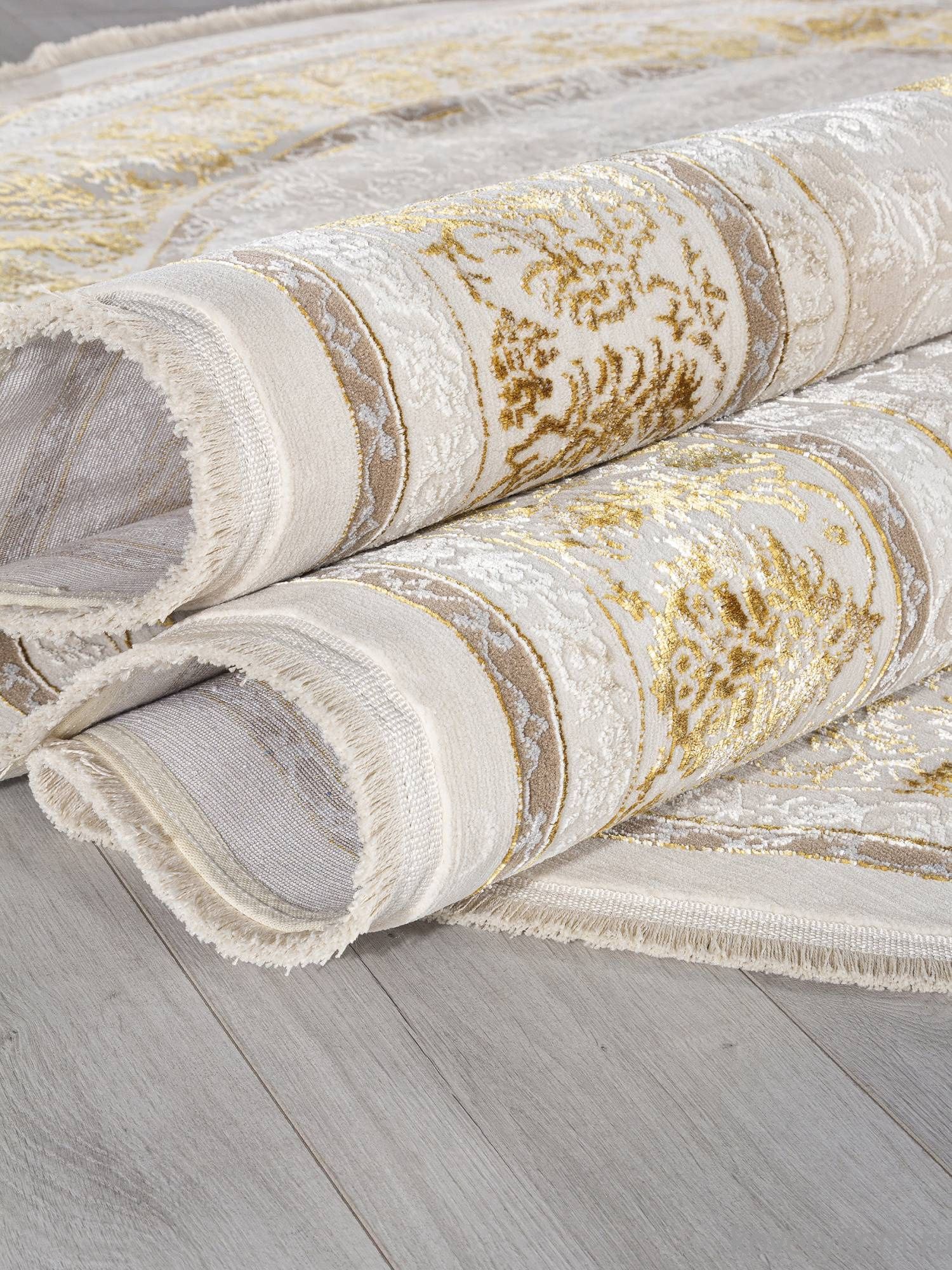 Ковер ZARINA A123B CREAM / GOLD FDY Овал Ковер ZARINA A123B CREAM / GOLD FDY Овал