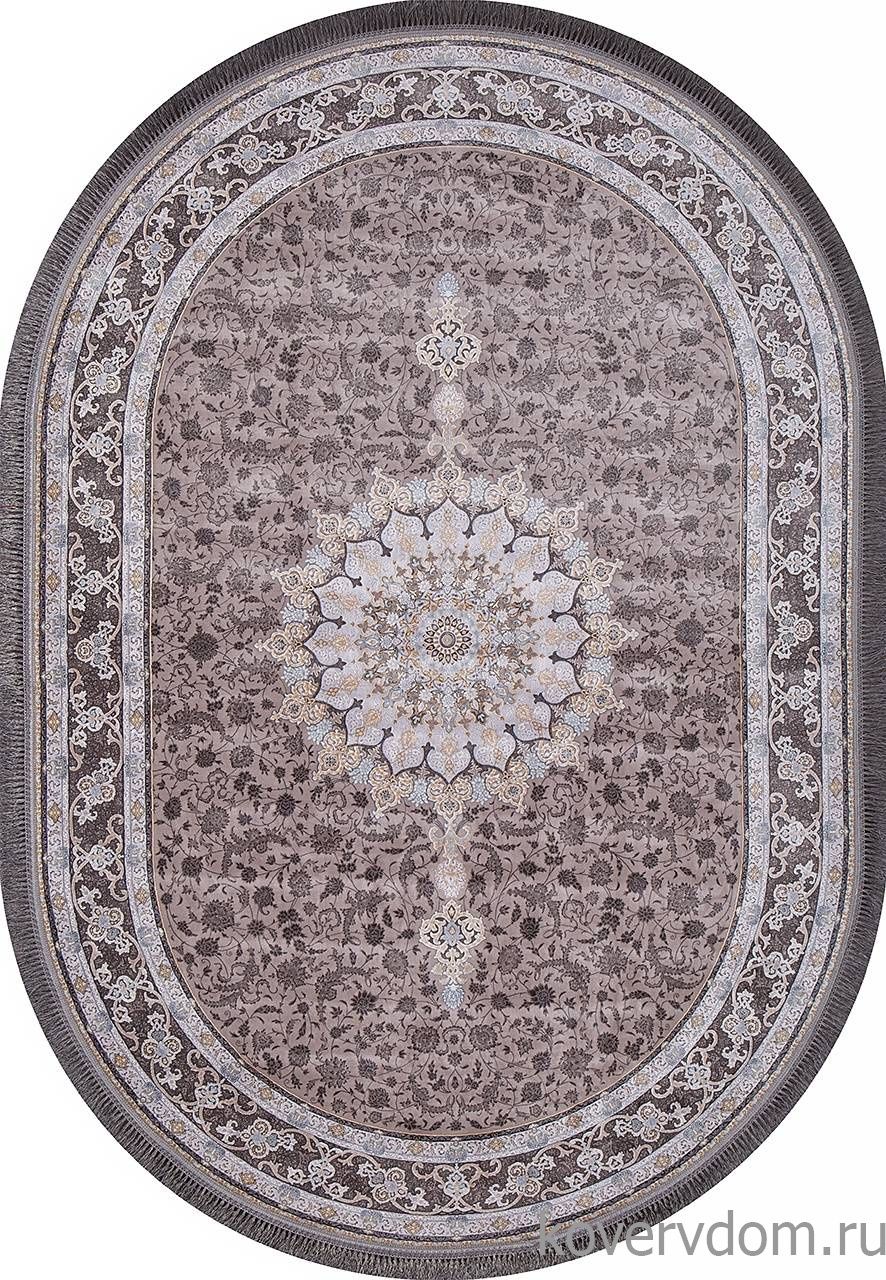 Ковер FARSI 1200 259 LIGHT GRAY Овал Ковер FARSI 1200 259 LIGHT GRAY Овал