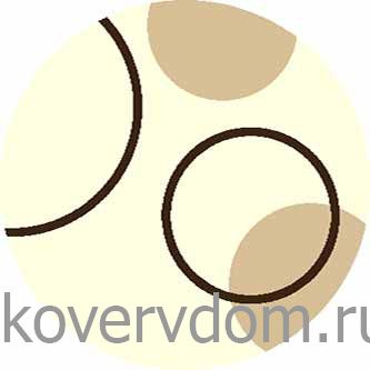Ковер SHAGGY ULTRA s610 CREAM Круг Ковер SHAGGY ULTRA s610 CREAM Круг