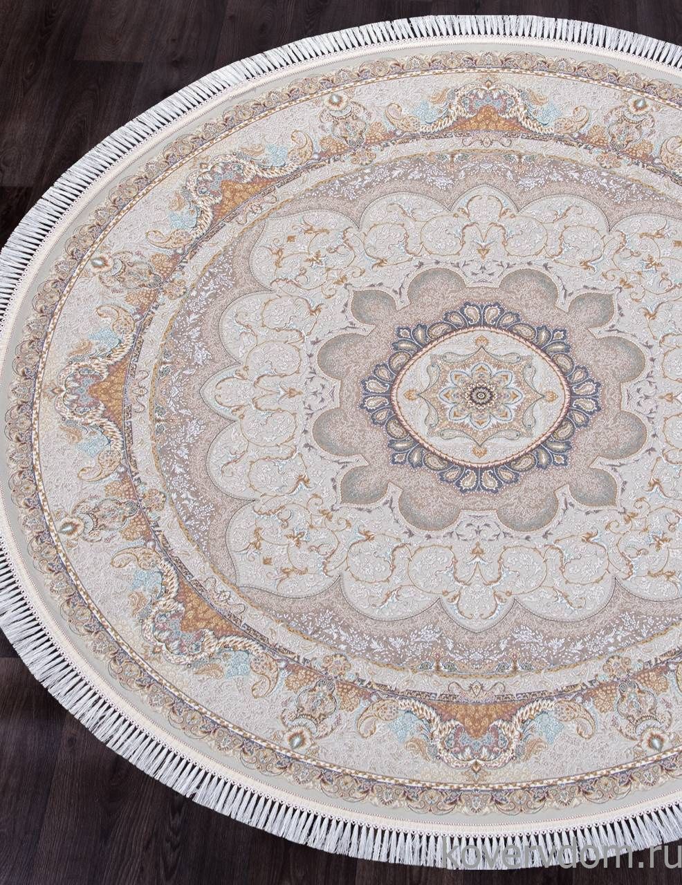 Ковер FARSI 1500 224 CREAM Круг Ковер FARSI 1500 224 CREAM Круг