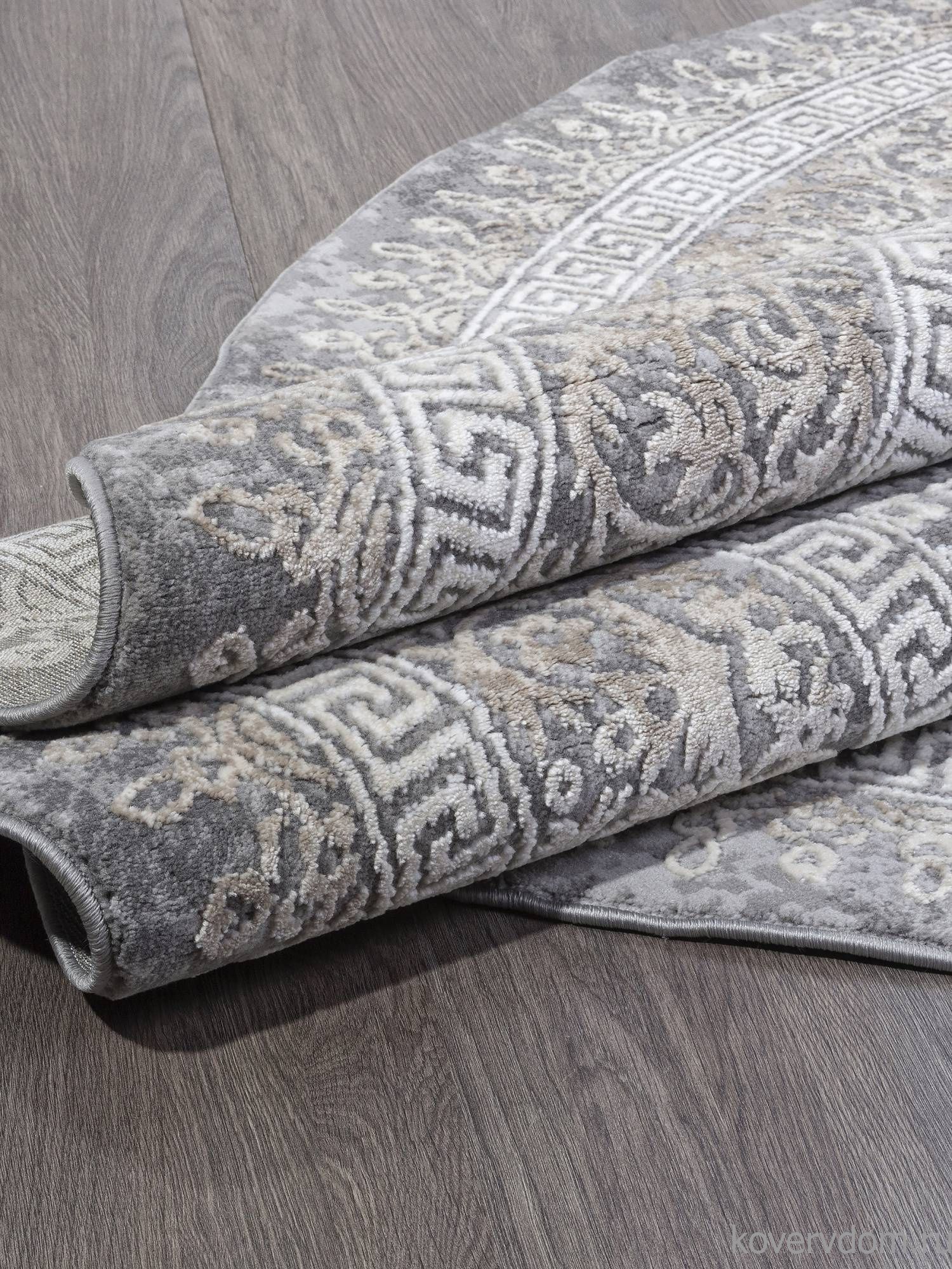 Ковер ARMINA 04073C GREY / BROWN Круг Ковер ARMINA 04073C GREY / BROWN Круг