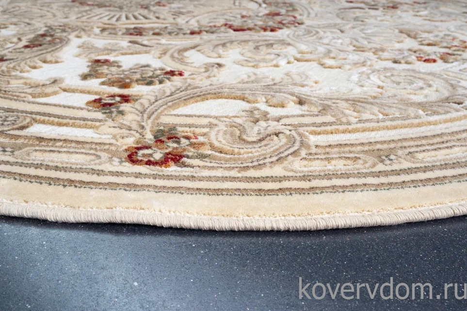 Рельефный ковер из вискозы GENOVA 38388 6262 60 Овал Рельефный ковер из вискозы GENOVA 38388 6262 60 Овал