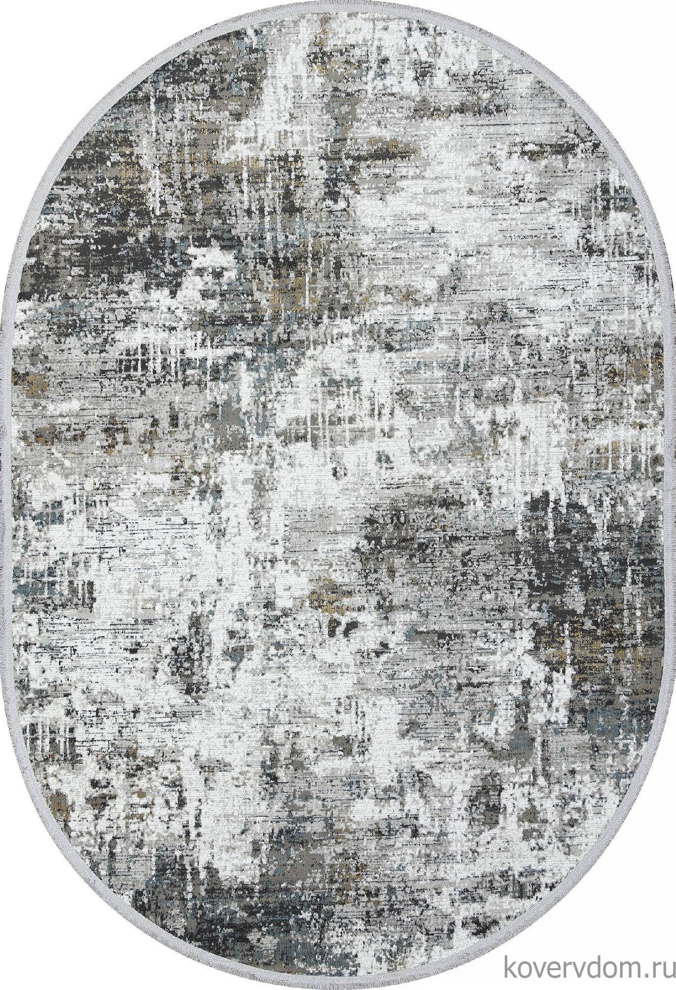 Ковер LORENZO C269AJ GREY / BLUE Овал Ковер LORENZO C269AJ GREY / BLUE Овал