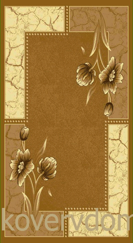 Ковер OSCAR  6471 beige ОВАЛ или КРУГ