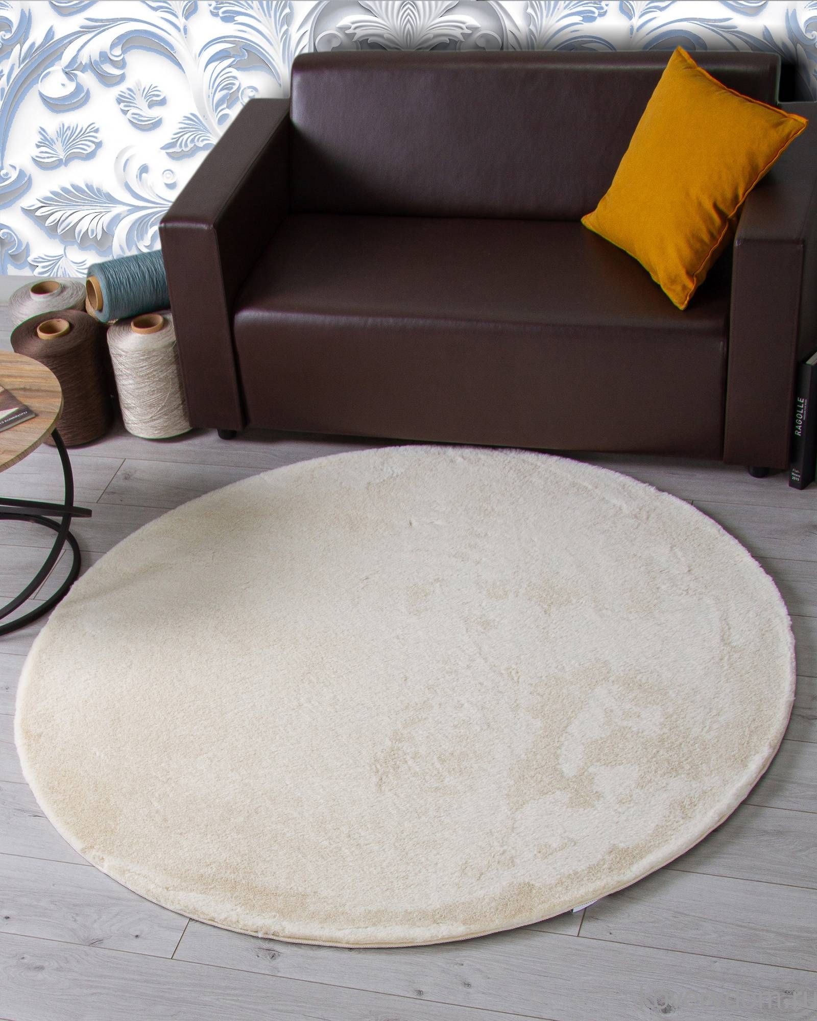 Ковер RABBIT LUXE PX2001 CREAM Круг Ковер RABBIT LUXE PX2001 CREAM Круг