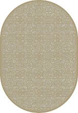 Легкий рельефный ковер из вискозы GENOVA R 38036 6525 90 ОВАЛ