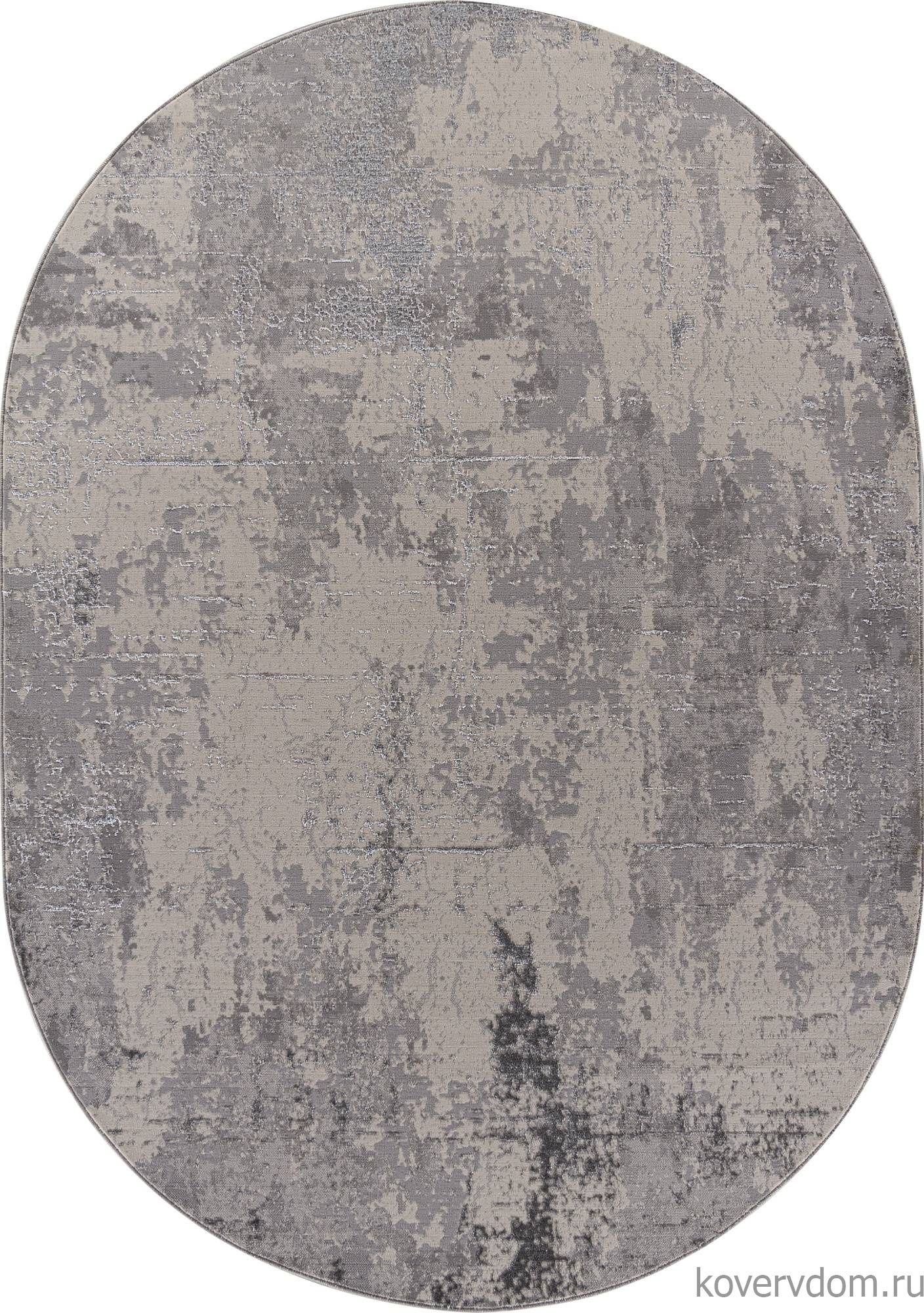 Ковер LIMAN-A F169 CREAM-GRAY Овал Ковер LIMAN-A F169 CREAM-GRAY Овал